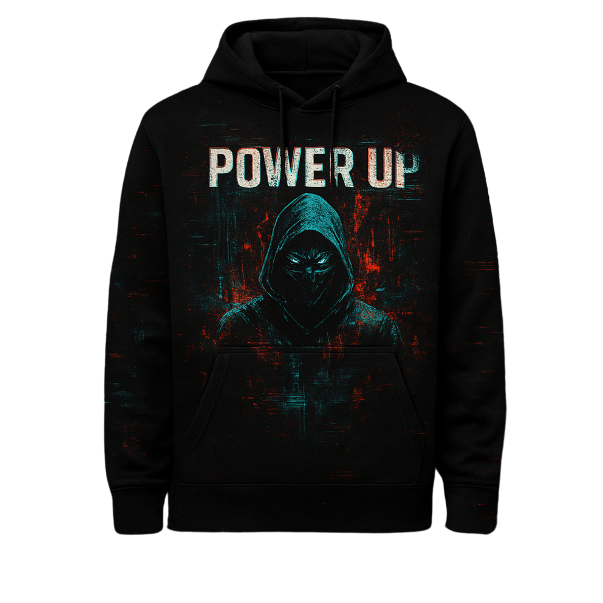 Charged up hoodie for confident street gamers and creators
