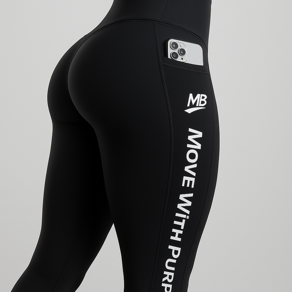 M8STYLE Women's Performance Leggings – “Move With Purpose” Edition