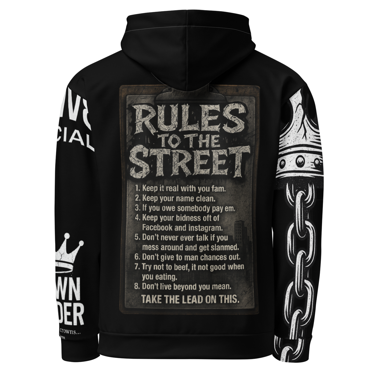 Hood Certified Streetwear Hoodie
