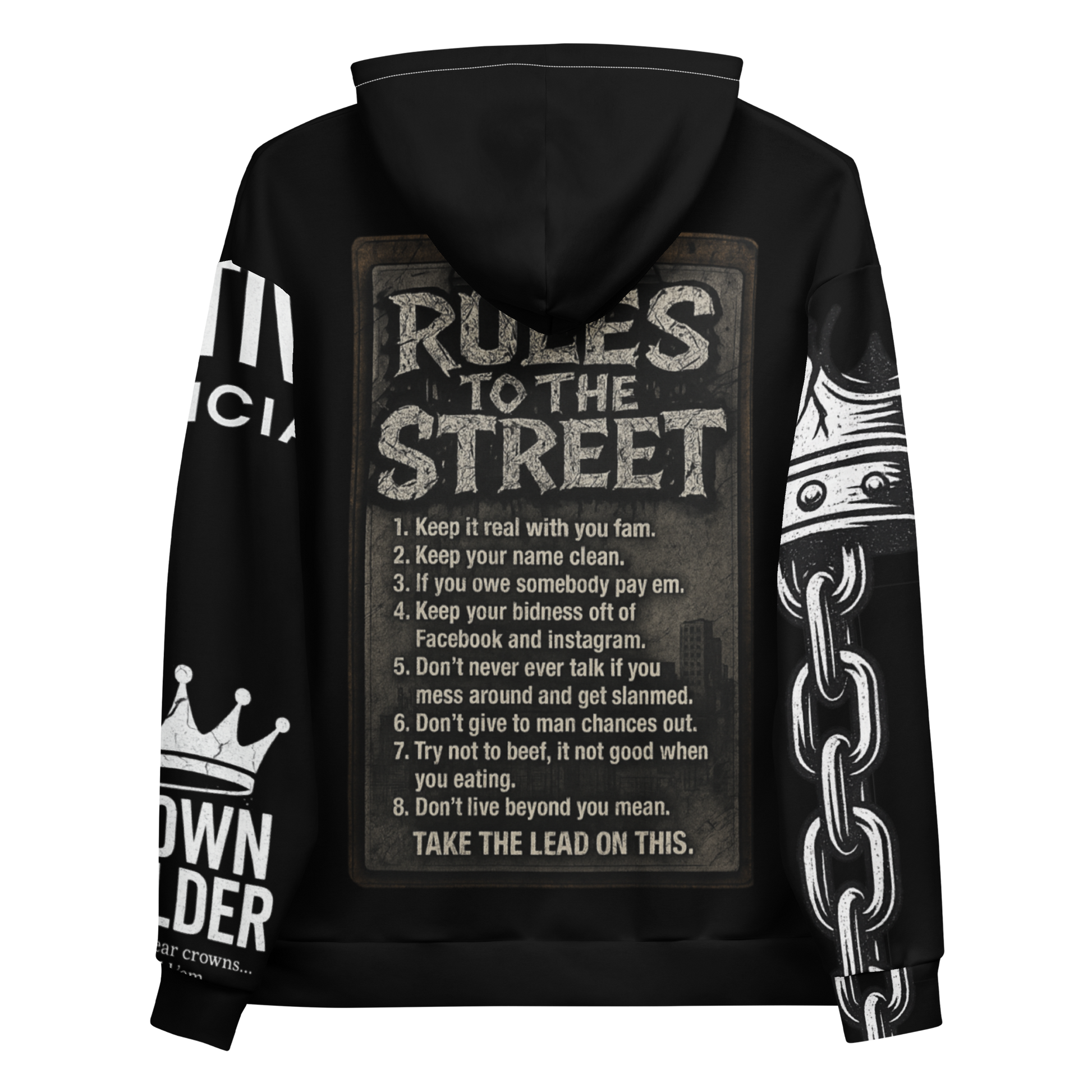 Stamped and approved streetwear hoodie – Hood Certified style