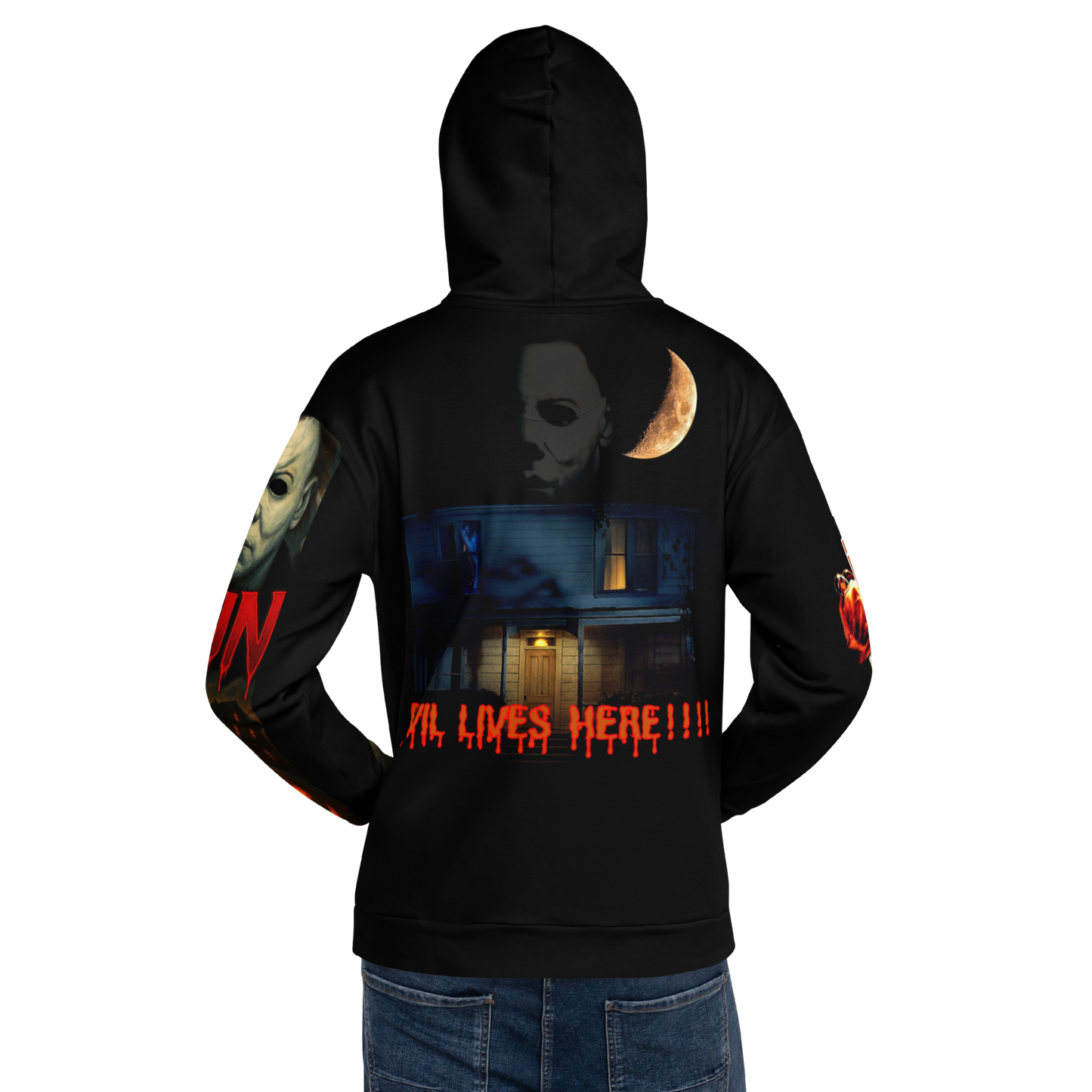 Michael Myers Halloween Hoodie – Horror Graphic Pullover Sweatshirt | Urban Empire Drop