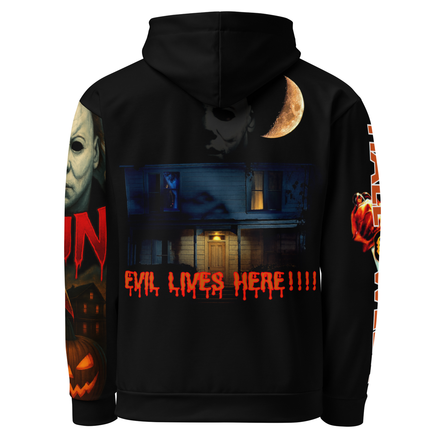 Michael Myers Halloween Hoodie – Horror Graphic Pullover Sweatshirt | Urban Empire Drop