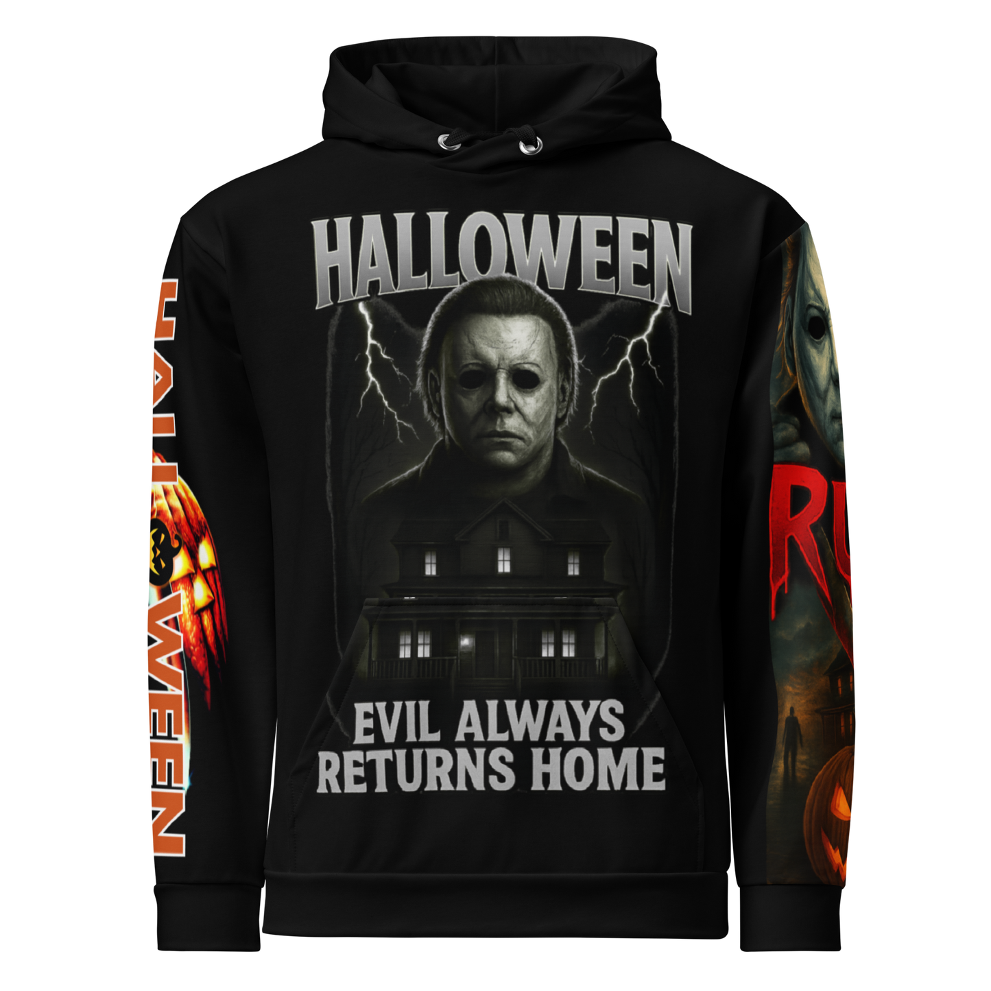 Michael Myers Halloween Hoodie – Horror Graphic Pullover Sweatshirt | Urban Empire Drop