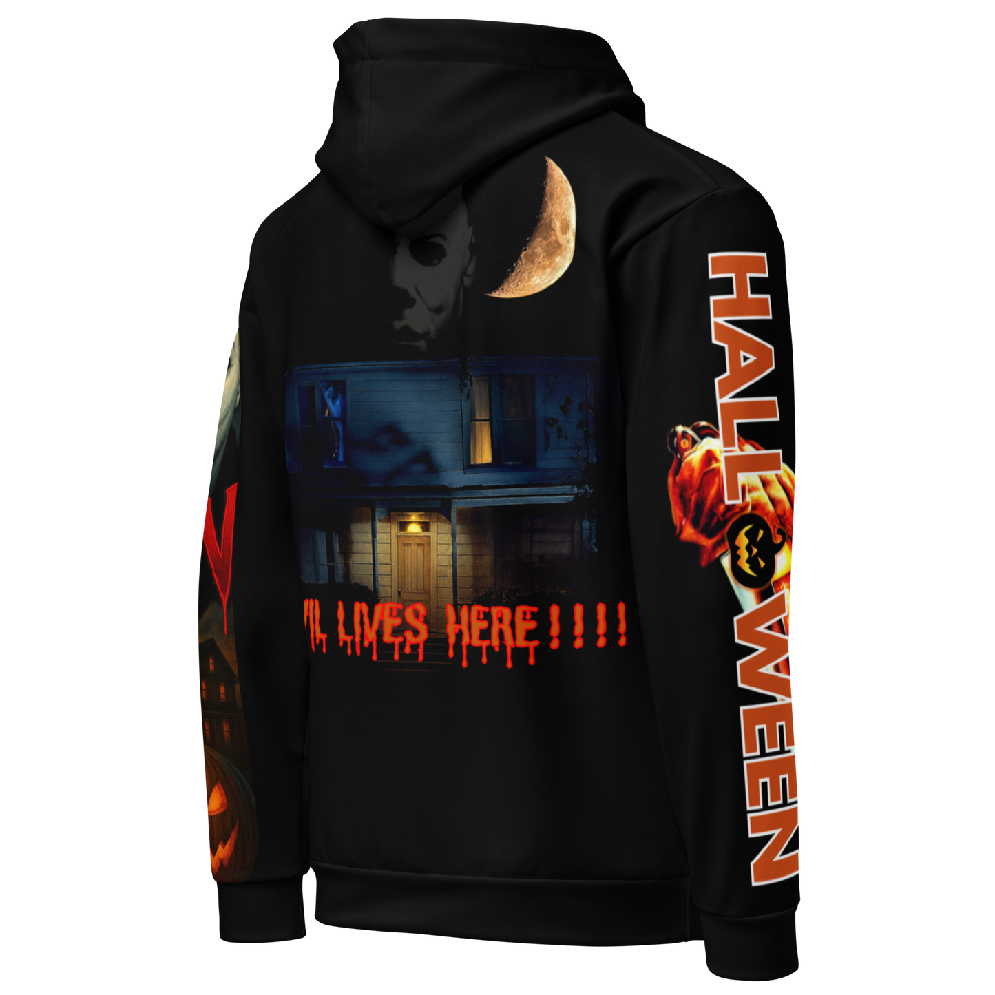 Michael Myers Halloween Hoodie – Horror Graphic Pullover Sweatshirt | Urban Empire Drop
