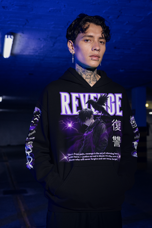 Revenge Hoodie – Dark Streetwear Edition