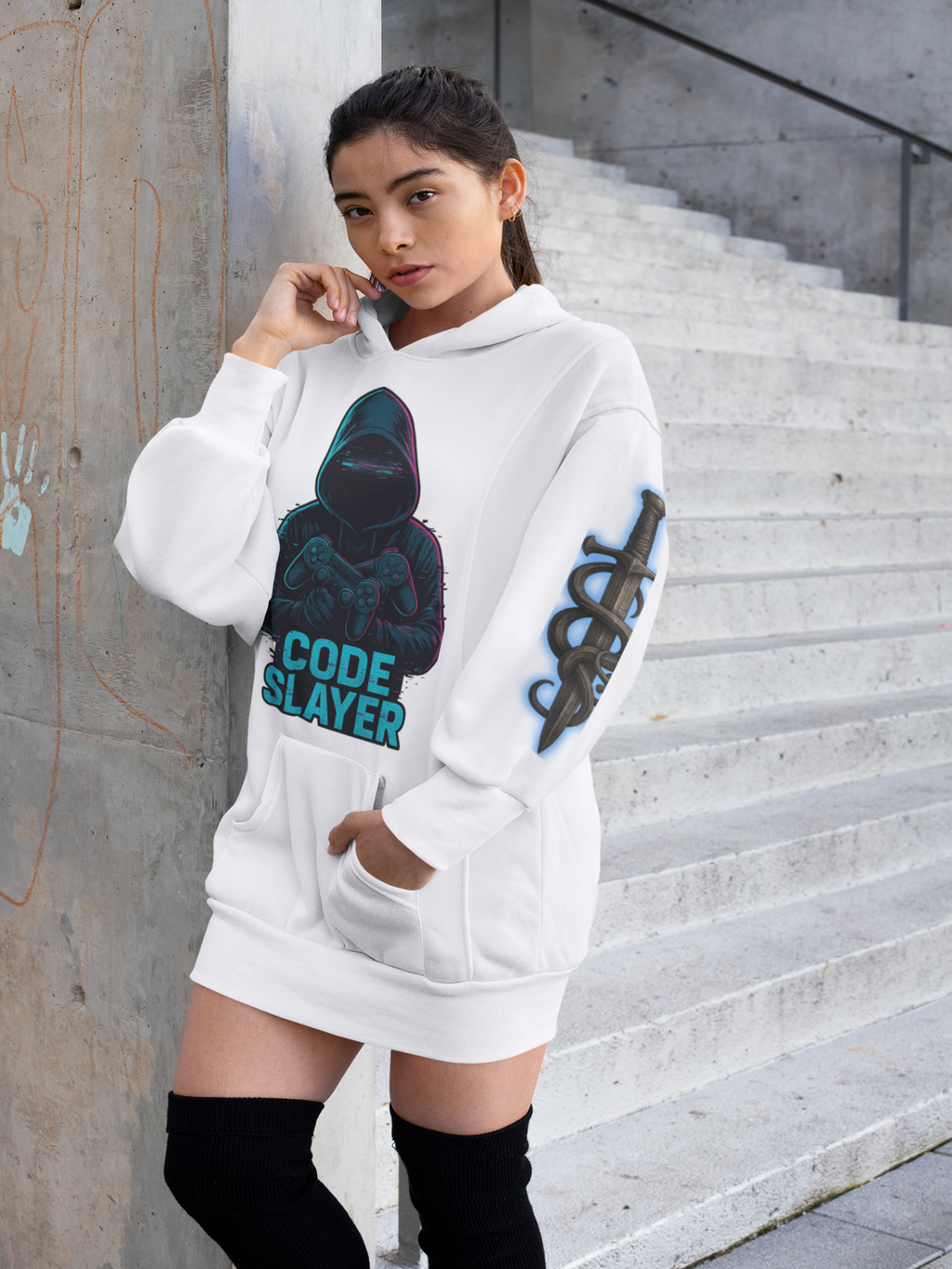 Code Slayer Hoodie | Alpha Nerdz Gaming Apparel