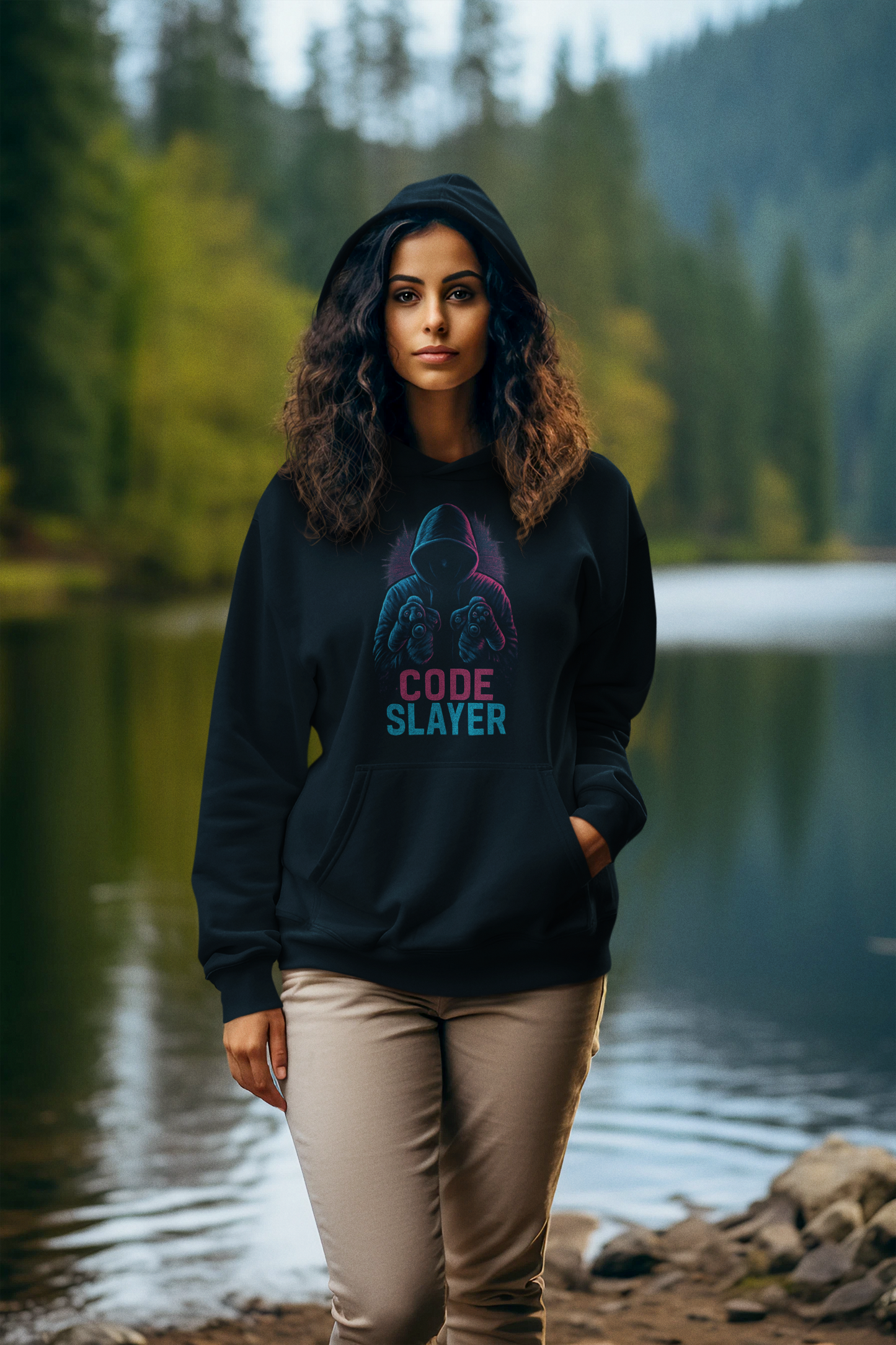 Code Slayer Hoodie | Alpha Nerdz Gaming Apparel