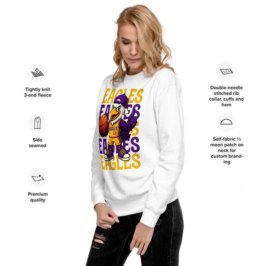 Sharon Eagles Sweater – “Eagles Is in Our DNA” School Spirit Wear